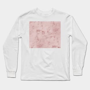 Profundo pink marble Long Sleeve T-Shirt